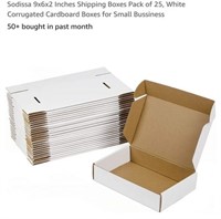 MSRP $28 Set 25 Shipping Boxes