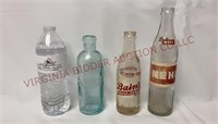 Reproduction Coke Bottle, Bain's & Nehi Bottles
