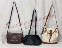 Aigner, Wilsons & Genuine Leather Purses Tote Bag