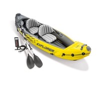 *Explorer 2-Person Inflatable Yellow Polymer Kayak