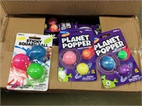 PLANET POPPER & SQUISH BALL ASSORTMENT CASE OF 48