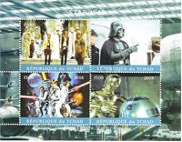 Star Wars Stamp Sheet