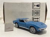 NIB 1968 Chevrolet Corvette 1:24 Scale DieCast