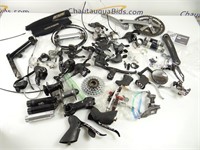 Large Lot of Assorted Bike Parts