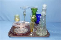 Assorted Glassware Décor Lot