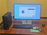 DELL OPTIPLEX 3090 DESKTOP COMPUTER W/ MONITOR