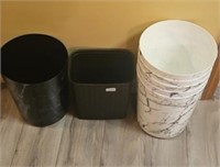 (7) TRASH CANS