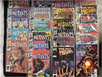 26x The New Mutants Comic Books