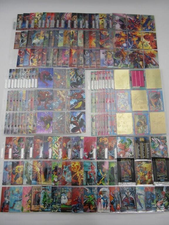 Marvel 1990s Trading Card Sets + Chase Cards