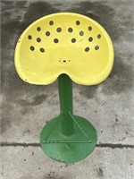 Green & yellow stool