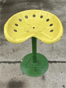 Green & yellow stool