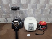 Blender, rice cooker, breakfast cooker