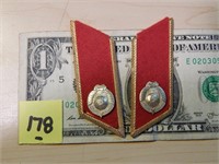 Soviet Russian Collar Tabs