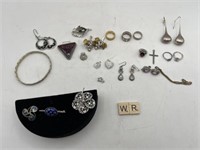 SELECTION OF STERLING JEWELRY