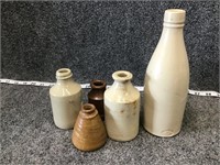 Pottery Bundle Incl. Portabello and Beer Bottle