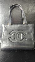 Black Chocolate Bar Style Chanel Handbag / Purse