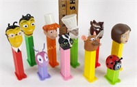 PEZ lot of (9) including the bee movie characters