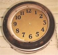 Antique Faultless Ice Cream Clock as is