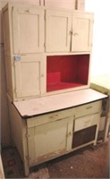 Antique Hoosier Cabinet - 40" x 25" x 68"