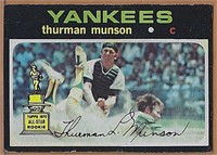 1971 Topps #5 Thurman Munson New York Yankees