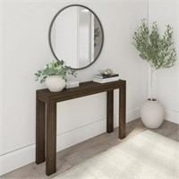 Plank+beam Solid Wood Console Table, Narrow Entryw