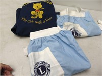 Old Lioness and Lions Club Aprons