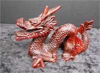 6" Long Molded Oriental Dragon Figure