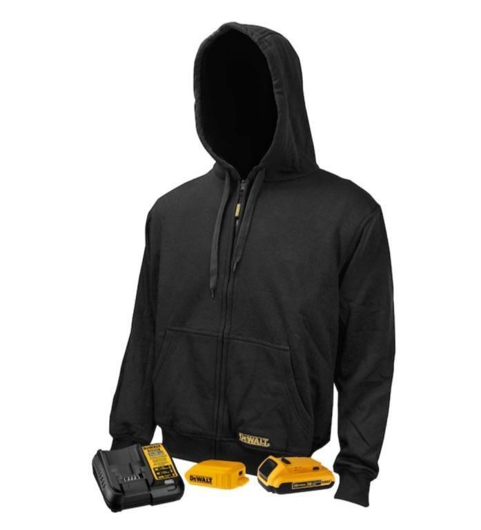 DeWalt adult unisex heated hoodie 2X