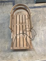 L.L. Bean Wooden Sled