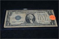 1926A $1 Silver Certificate "No Motto"