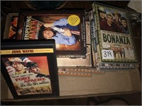 Bonanza and other DVDs