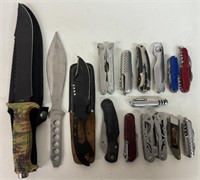 LOT OF KNIVES