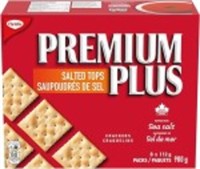 PREMIUM PLUS Salted Tops Crackers 900 g BB MA