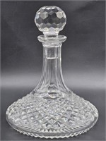 Crystal Ship Captain's Wine Decanter