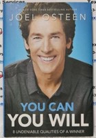 You Can You Will Hard Cover Joel Osteen NEW
