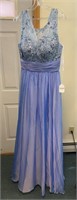 Blue/Purple Sherri Hill Dress Sz 10