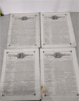 4 issues country gentleman 1857