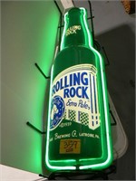 ROLLING ROCK NEON SIGN (WORKS)
