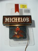 MICHELOB LIGHTED BEER SIGN (WORKS)