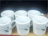 Group of 6 porcelain cups