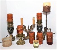 Large Selection of Candle Stands & Candles