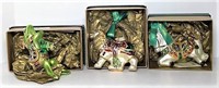 Waterford Heirloom Ornaments- Lot of 3