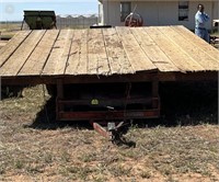 Utility Farm Trailer Single Axle with Added Level