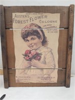 Austen's Forest Flower Wood Hanging adv