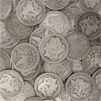 100 Morgan Silver Dollars from Vault