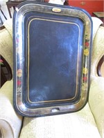 Large Toleware Tray