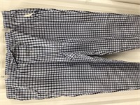 Size 2x large men checked lower