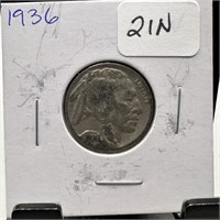 1936 BUFFALO NICKEL