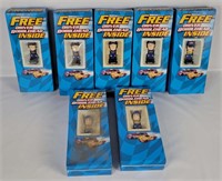 7 Roush Racing Driver Mini Bobbleheads