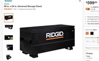 W1006 RIDGID Universal Storage Chest